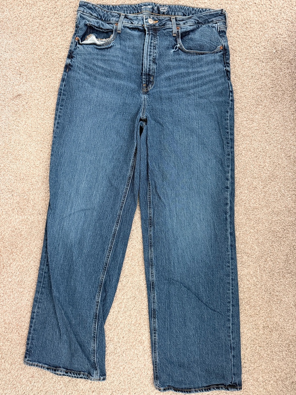 Women’s Extra High Rise Wide Leg Medium Wash Jeans